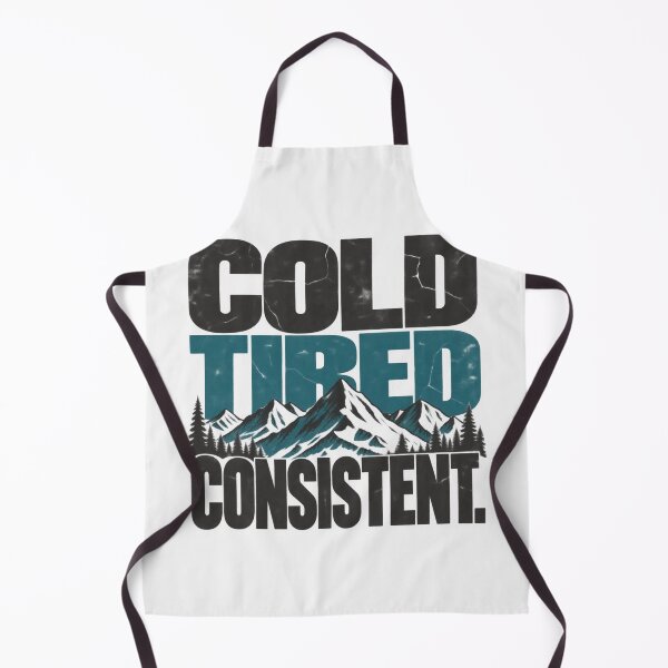 Item preview, Cold. Tired. Consistent, Winter Arc Statement Graphic designed and sold by PhylonBoxx.