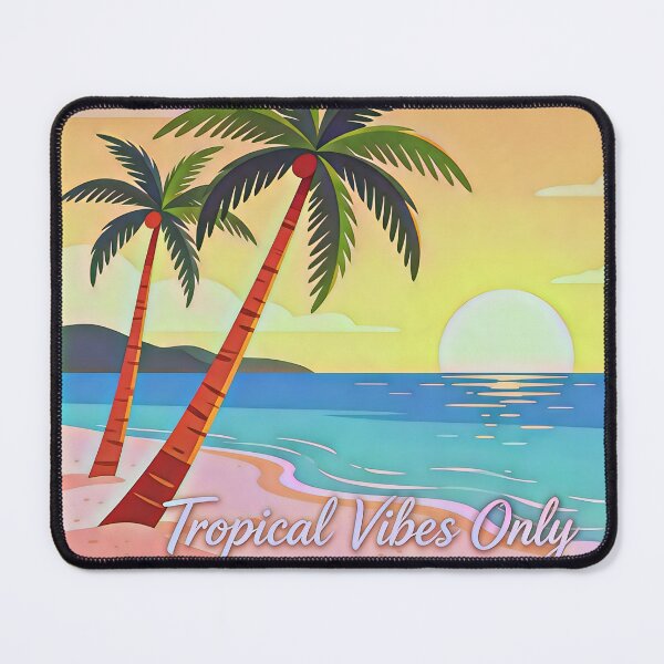 Item preview, Tropical Beach Vibes — Sunny Coastal Art designed and sold by Bonasates.