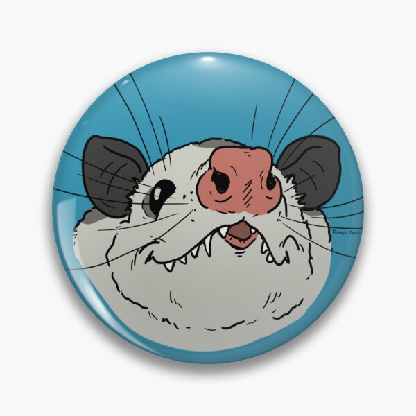 Item preview, opossum 4 designed and sold by DeweysDecalShop.