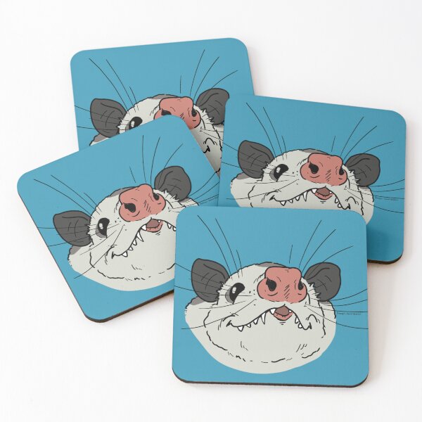 Item preview, opossum 4 designed and sold by DeweysDecalShop.