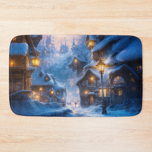 Item preview, Village Winterscape designed and sold by Korral.