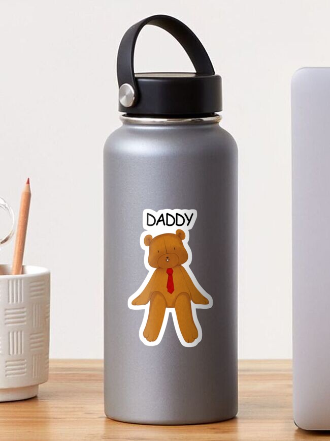 Thumbnail 1 of 3, Sticker, Family teddybear - daddy designed and sold by Hawa777ARTS.