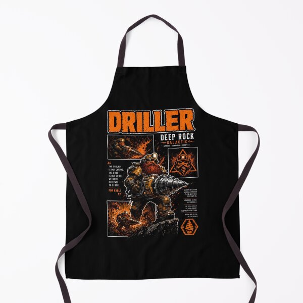 Item preview, Driller Deep Rock Galactic Rock and Stone Art designed and sold by PrestonChild.
