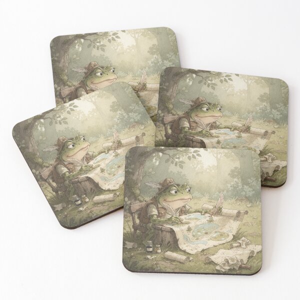Item preview, Toad Mapmaker Who Got the Pond All Wrong designed and sold by PictorialWhimsy.