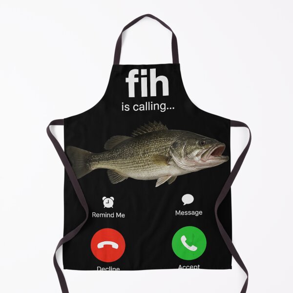 Item preview, Fih Is Calling Bass Fishing Angler Fisherman designed and sold by CharlieConon.