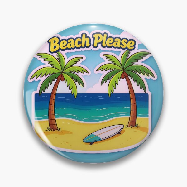 Item preview, Copy of Tropical Beach Vibes — Sunny Coastal Art designed and sold by Bonasates.