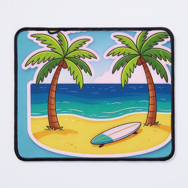 Item preview, Copy of Tropical Beach Vibes — Sunny Coastal Art designed and sold by Bonasates.