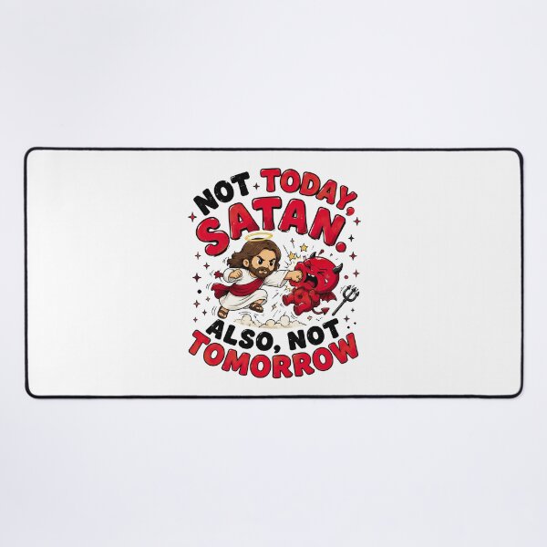 Item preview, Not Today Satan designed and sold by graphic-genie.