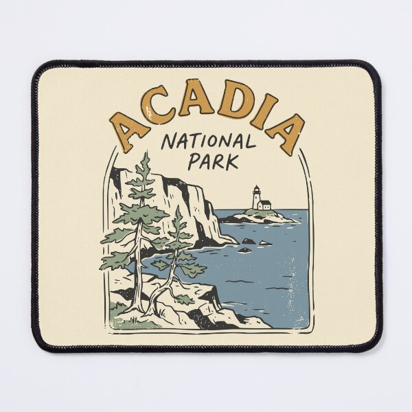 Item preview, Vintage Acadia National Park designed and sold by Travelpeak.