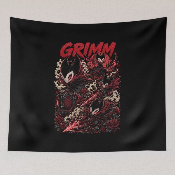 Item preview, Grimm Hollow Knight Crimson Nightmare Art designed and sold by PrestonChild.