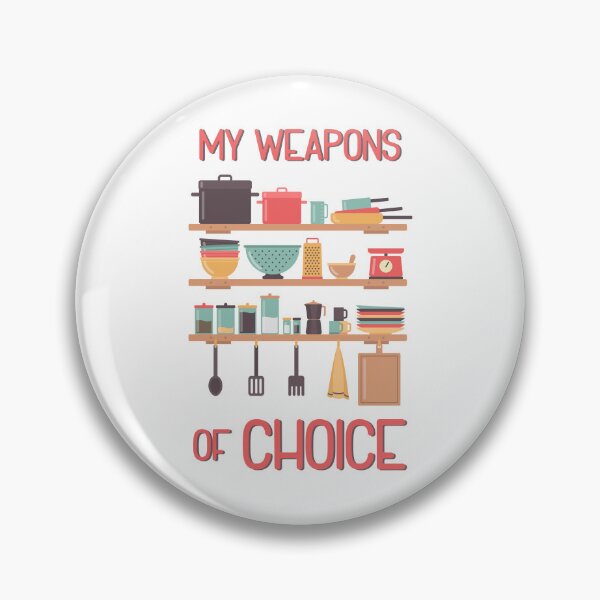 Item preview, My Weapons of Choice (on White) designed and sold by PawsitiveMum3.