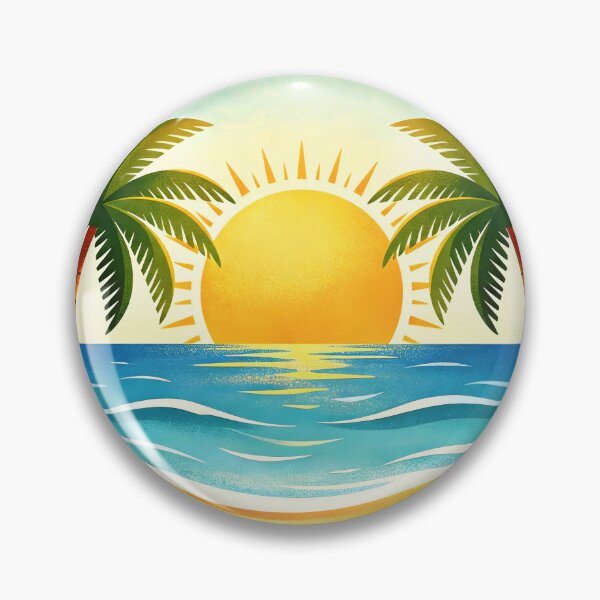 Item preview, Copy of Tropical Beach Vibes — Sunny Coastal Art designed and sold by Bonasates.