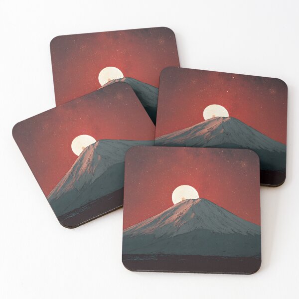Item preview, Red sky with aesthetic mount designed and sold by Newrealis.