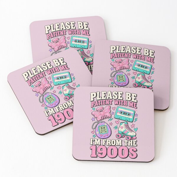 Item preview, Please Be Patient With Me I'm From The 1900s 90s Girl Retro Nostalgia designed and sold by Lichtisign.