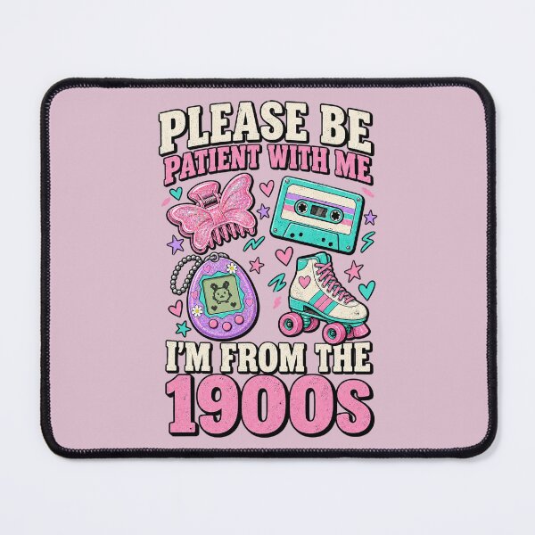 Item preview, Please Be Patient With Me I'm From The 1900s 90s Girl Retro Nostalgia designed and sold by Lichtisign.