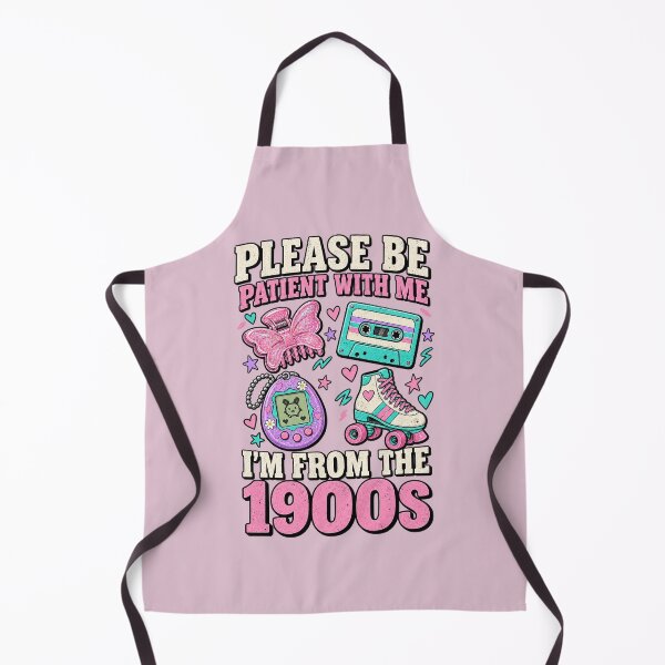 Item preview, Please Be Patient With Me I'm From The 1900s 90s Girl Retro Nostalgia designed and sold by Lichtisign.