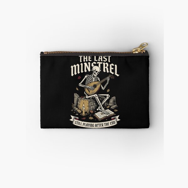 Item preview, The Last Minstrel - Skeleton Musician Dark Academia designed and sold by SplashTastic.