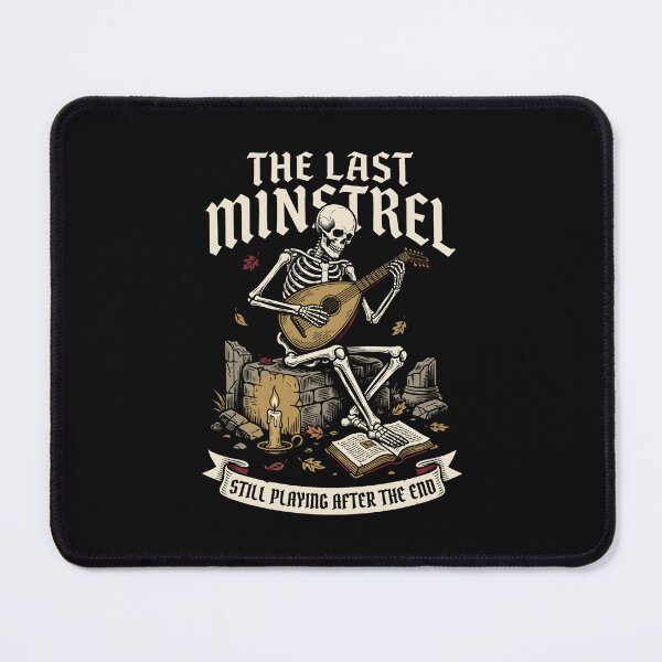 Item preview, The Last Minstrel - Skeleton Musician Dark Academia designed and sold by SplashTastic.