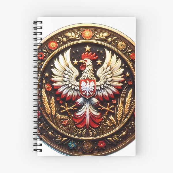 Item preview, Poland chicken kogut folklore gold coin  designed and sold by dejco.art.