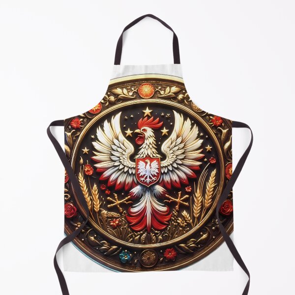 Item preview, Poland chicken kogut folklore gold coin  designed and sold by dejco.art.