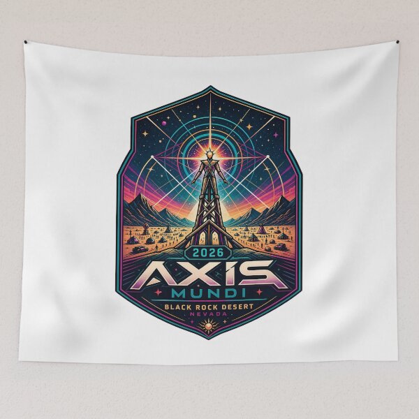 Item preview, Axis Mundi - 2026 - Burning Man - Black Rock Desert  designed and sold by FrontierCosmic.