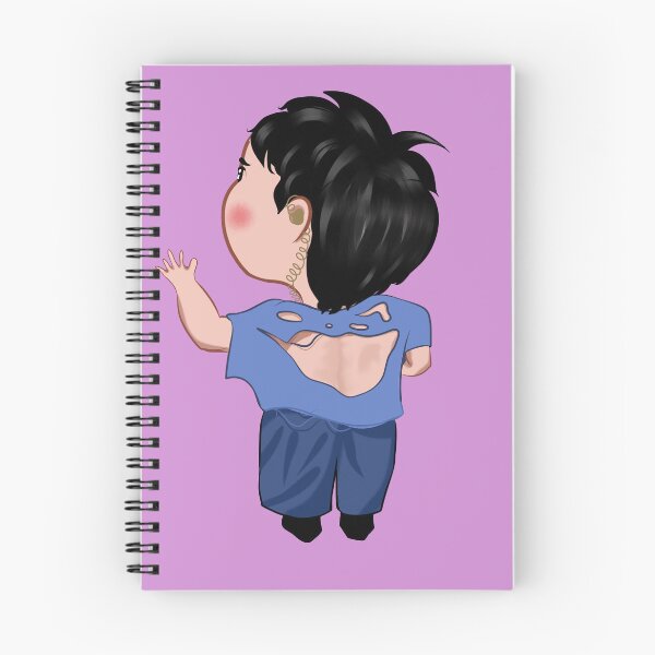 Item preview, RM 2026 tour ripped tshirt chibi fanart  designed and sold by JoSangya.