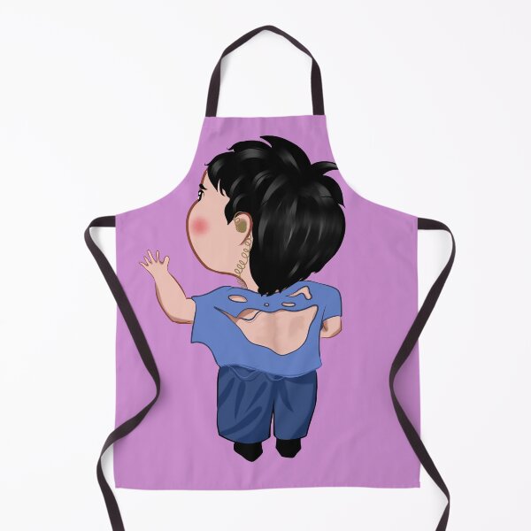 Item preview, RM 2026 tour ripped tshirt chibi fanart  designed and sold by JoSangya.