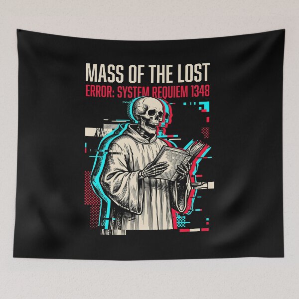 Item preview, Mass of the Lost - Glitch Art Dark Techno designed and sold by SplashTastic.