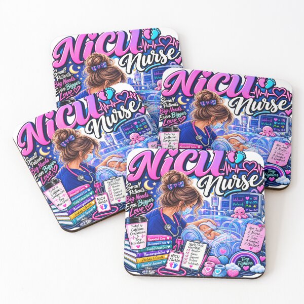 Item preview, NICU Nurse Small Patients Big Love designed and sold by Nurse Vibes Studio.