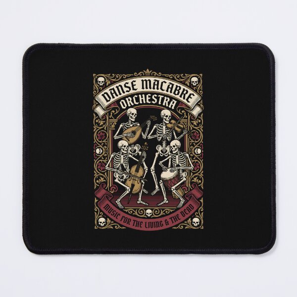 Item preview, Danse Macabre Orchestra - Vintage Skeleton Band Gothic Art designed and sold by SplashTastic.