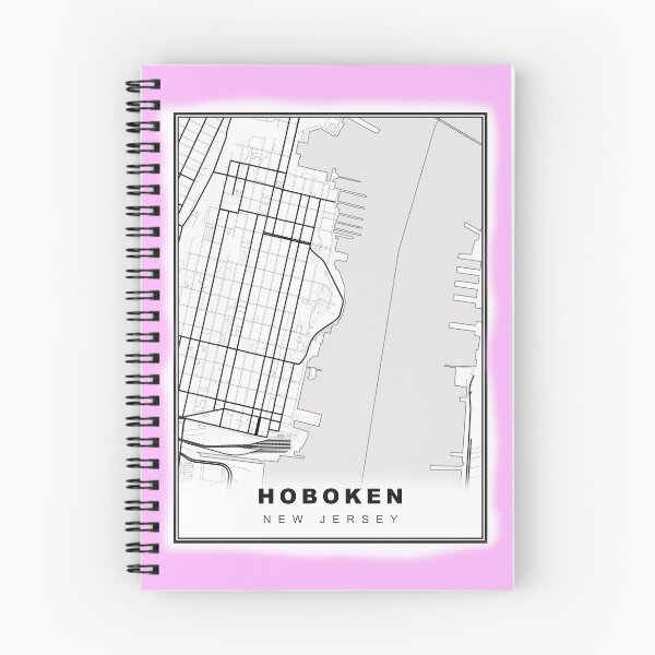 Item preview, Minimalist  Hoboken Map designed and sold by Tamas Das.