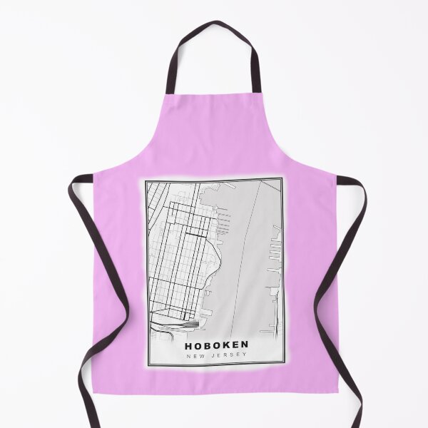 Item preview, Minimalist Hoboken Map designed and sold by Tamas Das.