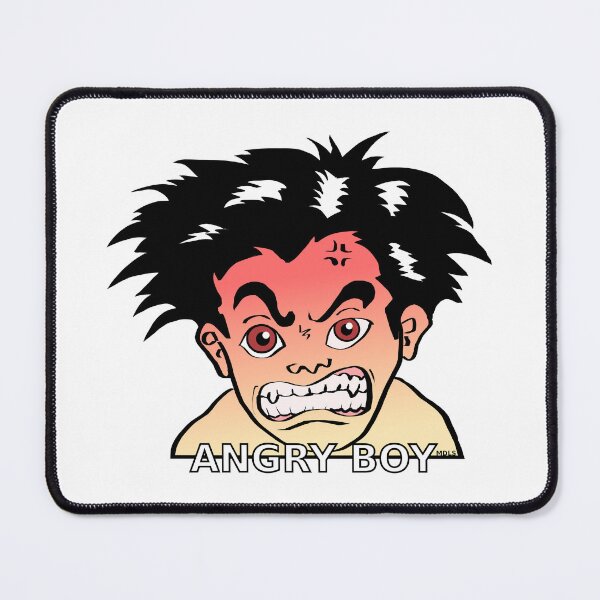 Item preview, Angry boy designed and sold by mauriciodelos.