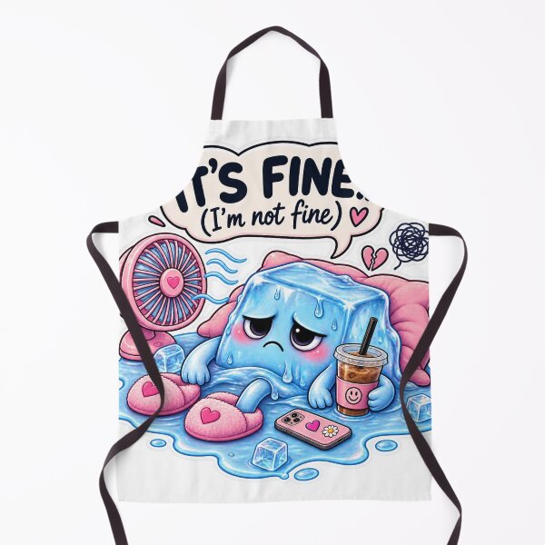 Item preview, It’s Fine I’m Not Fine Ice Cube designed and sold by MissDeee.