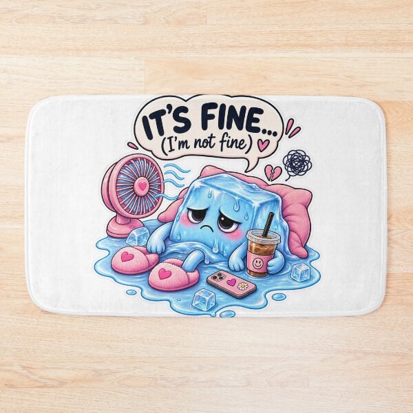 Item preview, It’s Fine I’m Not Fine Ice Cube designed and sold by MissDeee.