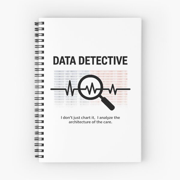 Item preview, Data Detective Informatics Nurse | EHR Healthcare Technology Humor designed and sold by CuteDesignables.