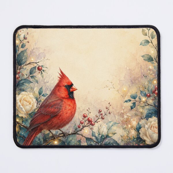 Item preview, Spirit Speaks Softly - Cardinal Garden designed and sold by Enchanting World.