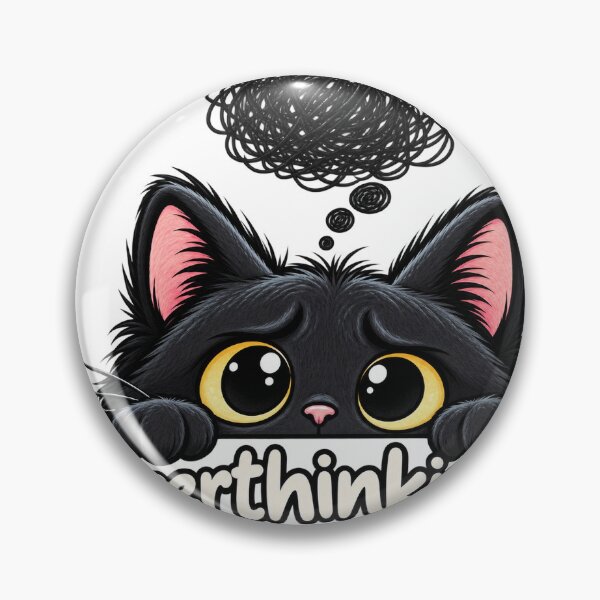 Item preview, Overthinking Cat Loading designed and sold by MissDeee.