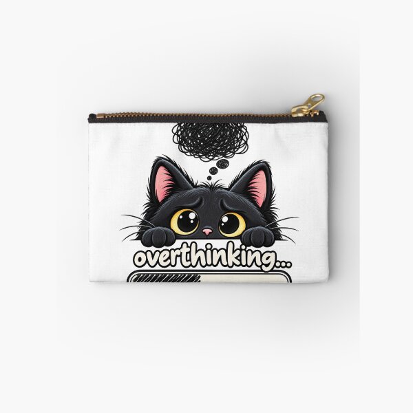 Item preview, Overthinking Cat Loading designed and sold by MissDeee.