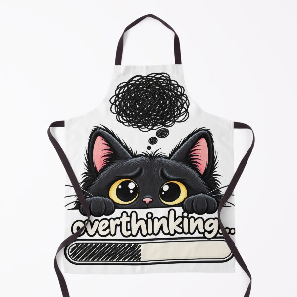 Item preview, Overthinking Cat Loading designed and sold by MissDeee.