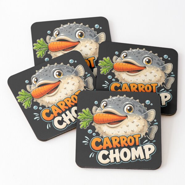 Item preview, Carrot Chomp Pufferfish	 designed and sold by PhamHunger.