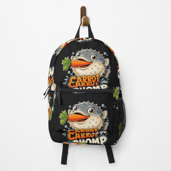Item preview, Carrot Chomp Pufferfish designed and sold by PhamHunger.