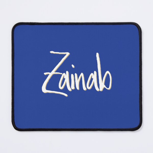 Item preview, ZAINAB personalized type design designed and sold by CharlottePlaceArt.