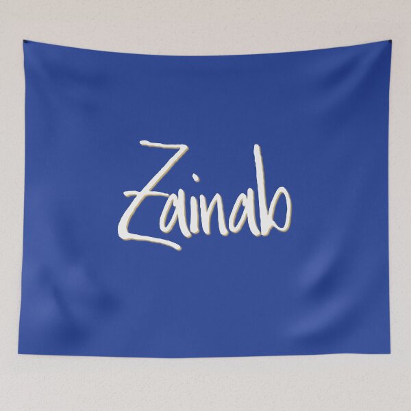 Item preview, ZAINAB personalized type design designed and sold by CharlottePlaceArt.