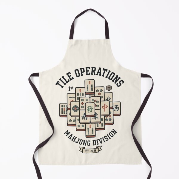Item preview, Tile Operations - Mahjong Club Retro Game Aesthetic designed and sold by SplashTastic.