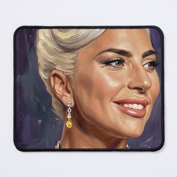 Item preview, Lady Gaga Oil Painting designed and sold by maretsad.