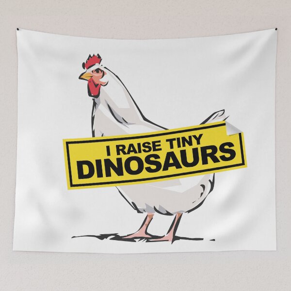 Item preview, I Raise Tiny Dinosaurs – Funny Chicken Lover Design designed and sold by artworkathome.
