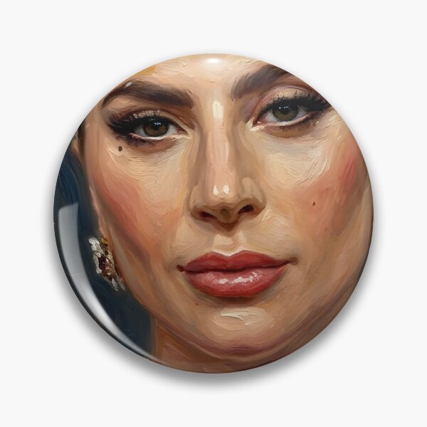 Item preview, Lady Gaga Oil Painting designed and sold by maretsad.