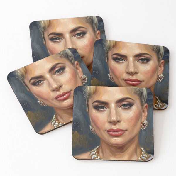 Item preview, Lady Gaga Oil Painting designed and sold by maretsad.