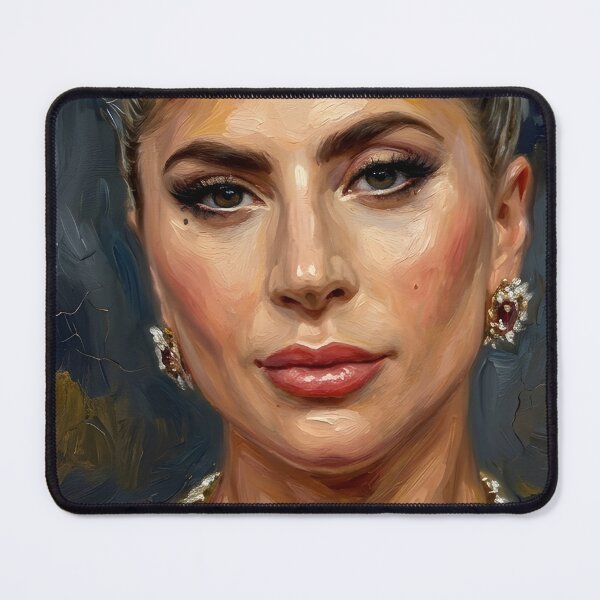 Item preview, Lady Gaga Oil Painting designed and sold by maretsad.